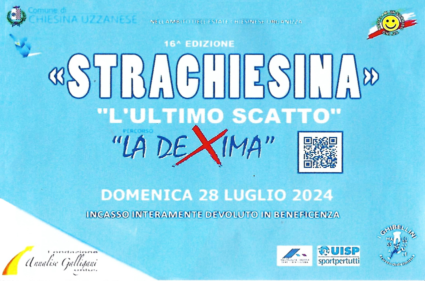16° STRACHIESINA - L'ultimo scatto